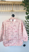 Load image into Gallery viewer, Long Sleeve Weaning Bib &amp; Matching Bag &quot;Raine boho&quot;
