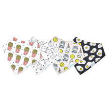 Load image into Gallery viewer, Organic Baby Bandana Dribble Bibs &quot;How the Cookie Crumbles&quot;
