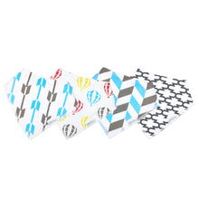 Load image into Gallery viewer, Organic Baby Bandana Dribble Bibs &quot;The Sky Is The Limit&quot;
