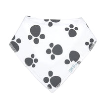 Load image into Gallery viewer, Organic Baby Bandana Dribble Bibs &quot;Pawsome&quot;

