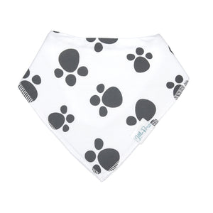 Organic Baby Bandana Dribble Bibs "Pawsome"