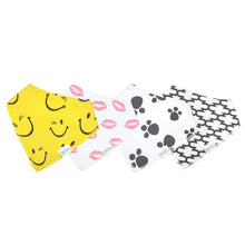 Load image into Gallery viewer, Organic Baby Bandana Dribble Bibs &quot;Pawsome&quot;
