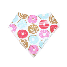 Load image into Gallery viewer, Organic Baby Bandana Dribble Bibs &quot;Donut Be So Sweet&quot;
