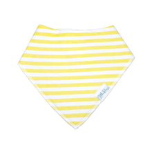 Load image into Gallery viewer, Organic Baby Bandana Dribble Bibs &quot;Earn Your Stripes&quot;
