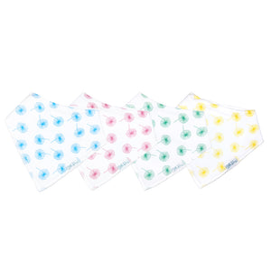 Organic Baby Bandana Dribble Bibs "Mind Blown"