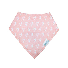 Load image into Gallery viewer, Organic Baby Bandana Dribble Bibs &quot;Heart To Get&quot;
