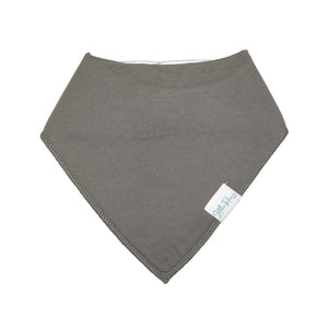 Organic Baby Bandana Dribble Bibs "Slate'