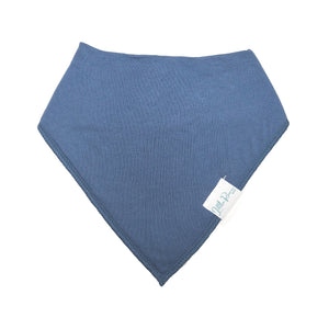 Organic Baby Bandana Dribble Bibs "Slate'