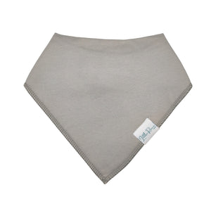 Organic Baby Bandana Dribble Bibs "Slate'