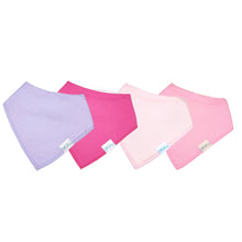 Load image into Gallery viewer, Organic Baby Bandana Dribble Bibs &quot;Pretty Pastel&quot;
