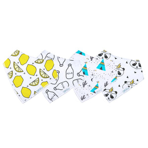 Organic Baby Bandana Dribble Bibs "Simply the Zest"
