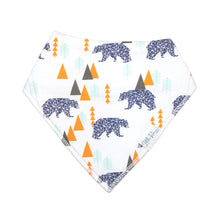 Load image into Gallery viewer, Organic Baby Bandana Dribble Bibs &quot;Love You Beary Much&quot;
