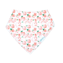 Load image into Gallery viewer, Organic Baby Bandana Dribble Bibs &quot;Bloom&quot;
