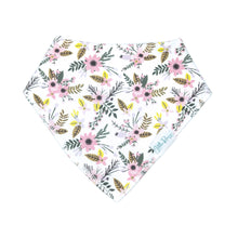 Load image into Gallery viewer, Organic Baby Bandana Dribble Bibs &quot;Bloom&quot;
