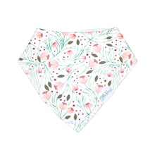 Load image into Gallery viewer, Organic Baby Bandana Dribble Bibs &quot;Bloom&quot;
