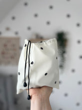 Load image into Gallery viewer, Long Sleeve Weaning Bib &amp; Matching Bag &quot;Dotti&quot;
