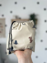 Load image into Gallery viewer, Long Sleeve Weaning Bib &amp; Matching Bag &quot;Dinomite&quot;
